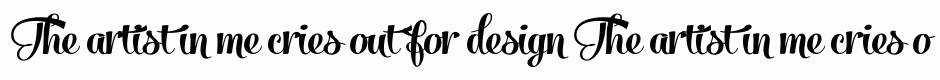 Salamander Script Bold