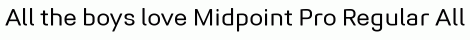 Midpoint Pro Regular