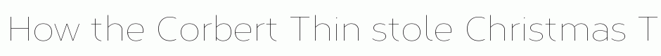 Corbert Thin