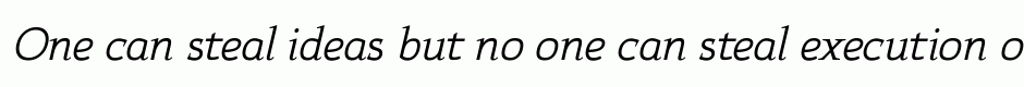 Xcetera italic