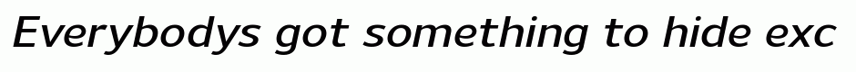 Uniman DemiBold Italic