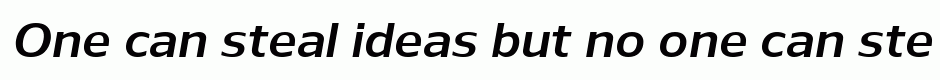 Nauman SemiBold Italic
