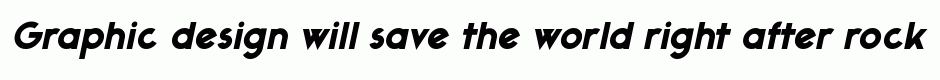 Ealing black italic