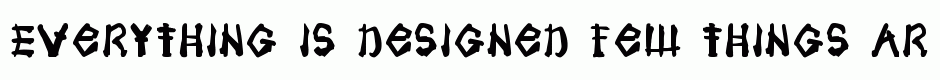 Samoerai Typeface