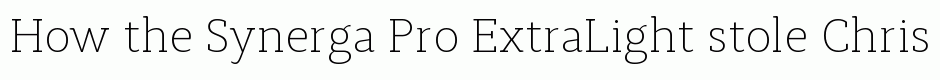 Synerga Pro ExtraLight