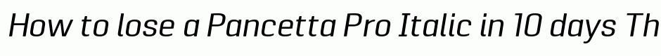 Pancetta Pro Italic