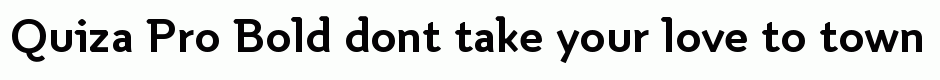 Quiza Pro Bold