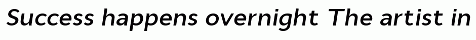Cyntho Pro SemiBold Italic