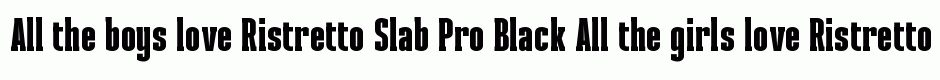 Ristretto Slab Pro Black