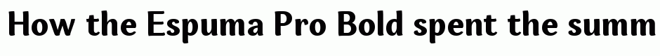Espuma Pro Bold