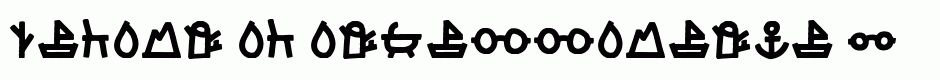 LeOsler Rough Icon Regular