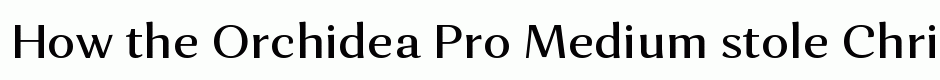 Orchidea Pro Medium