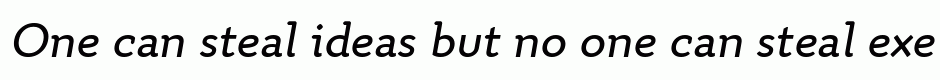 Quiza Pro Medium Italic