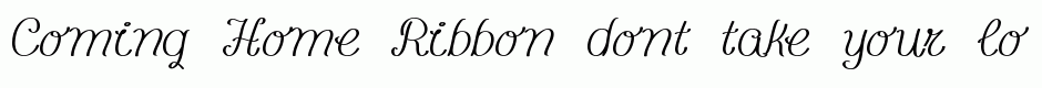 Coming Home Ribbon
