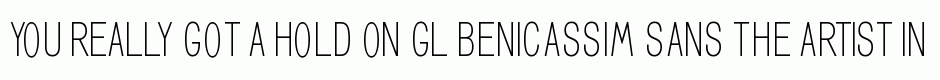 GL Benicassim sans