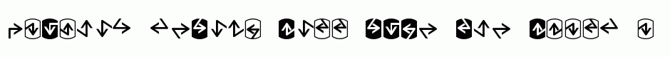 Palm Icons arrows