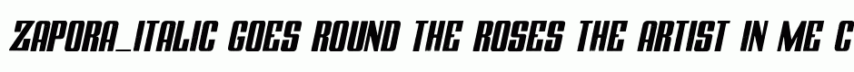 ZAPORA_ITALIC