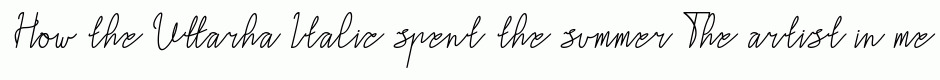 Uttarha Italic