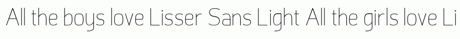 Lisser Sans Light