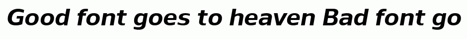 Nauman Bold Italic