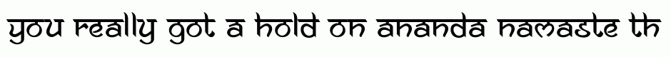 Ananda Namaste