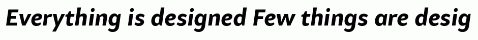 Samo Sans Pro Bold Italic