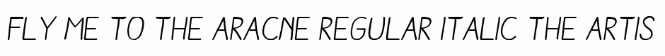 Aracne Regular Italic