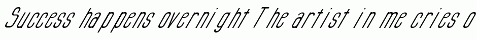 Si Luncai Italic