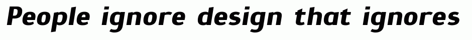 Prox bold italic