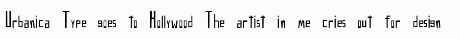 Urbanica Type