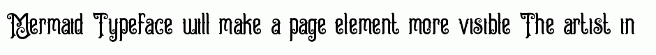 Mermaid Typeface