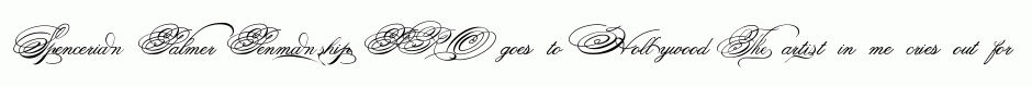 Spencerian Palmer Penmanship PRO