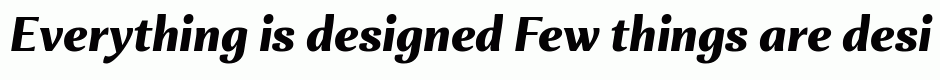Orchidea Pro ExtraBold Italic