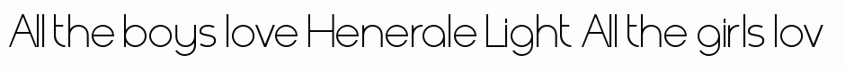 Henerale Light