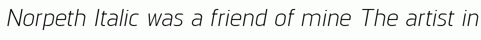 Norpeth Italic