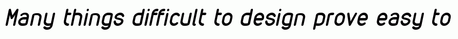 VDS Italic