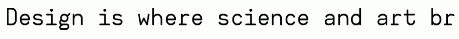 Ahamono Monospaced