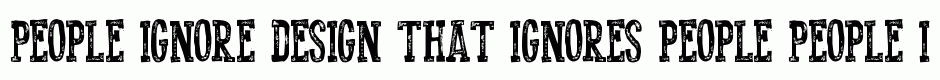 Roasted typeface