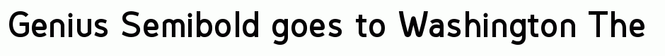 Genius Semibold