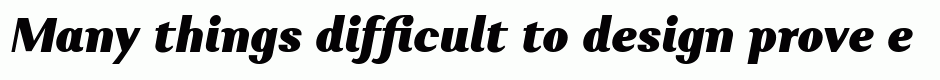 Alethia Pro Black Italic