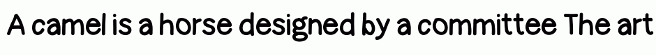 Cronic Sans Expanded Regular