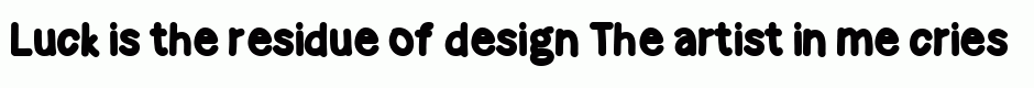 Cronic Sans Expanded Bold
