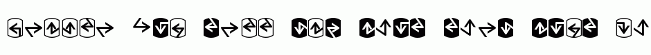 Palm Icons arrows
