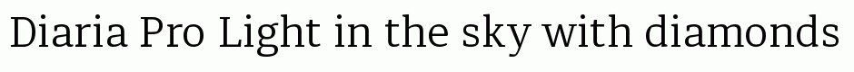 Diaria Pro Light