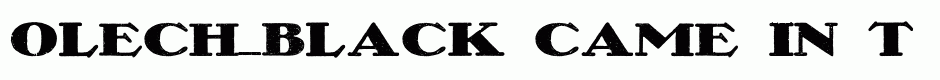 OLECH_BLACK
