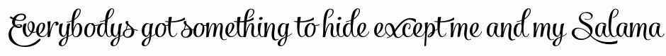 Salamander Script