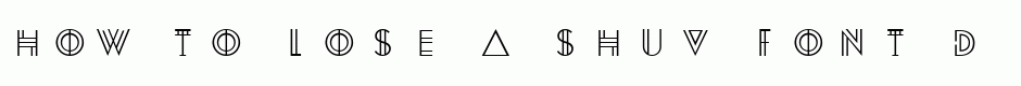 Shuv Font Display