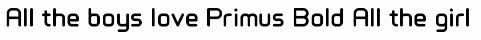 Primus Bold