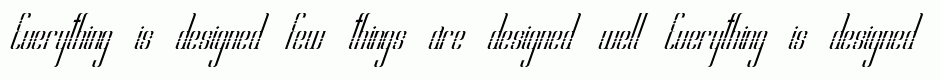 Hiroshi deco italic