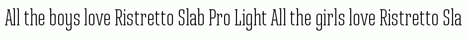Ristretto Slab Pro Light